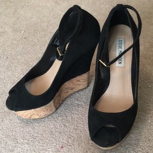 Steve Madden platform wedges size 7